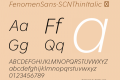 FenomenSans-SCNThinItalic