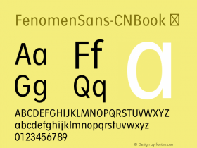 FenomenSans-CNBook