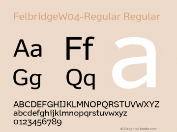 Felbridge-Regular