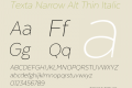 Texta Narrow Alt