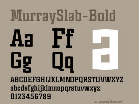 MurraySlab-Bold