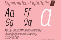 Supernettcn-LightItalic