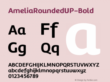 AmeliaRoundedUP-Bold
