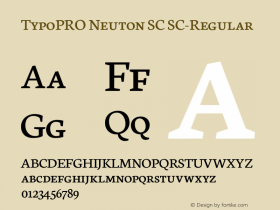 TypoPRO Neuton SC