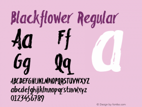 Blackflower