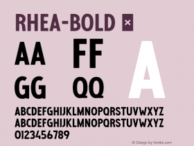 Rhea-Bold