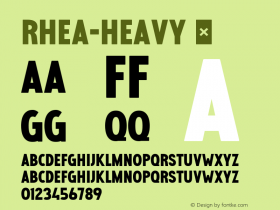 Rhea-Heavy