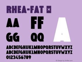 Rhea-Fat