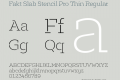 Fakt Slab Stencil Pro Thin