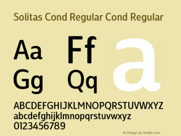 Solitas Cond Regular