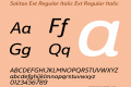 Solitas Ext Regular Italic