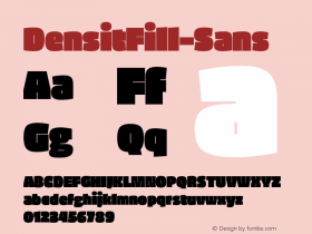 DensitFill-Sans