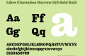 Libre Clarendon Narrow 150 Bold