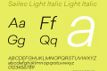 Sailec Light Italic