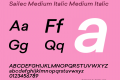 Sailec Medium Italic