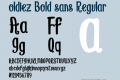 oldiez Bold sans