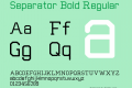 Separator Bold