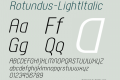 Rotundus-LightItalic