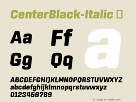 CenterBlack-Italic