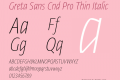 Greta Sans Cnd Pro Thin