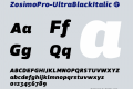 ZosimoPro-UltraBlackItalic