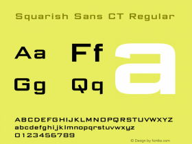 Squarish Sans CT