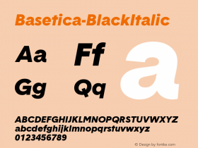 Basetica-BlackItalic