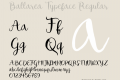 Ballarea Typeface