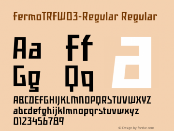FermoTRF-Regular