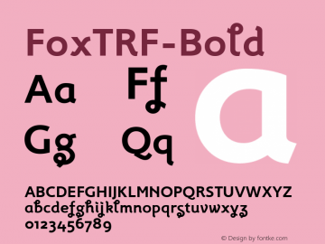 FoxTRF-Bold