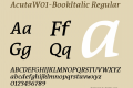 Acuta-BookItalic