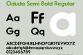 Oduda Semi Bold