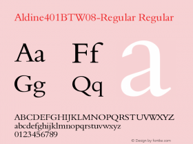 Aldine401BT-Regular