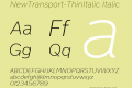 NewTransport-ThinItalic