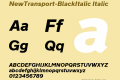 NewTransport-BlackItalic