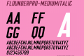 FlounderPro-MediumItalic