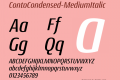 ContoCondensed-MediumItalic