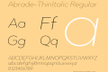 Abrade-ThinItalic