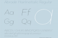 Abrade-HairlineItalic