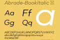 Abrade-BookItalic