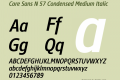 Core Sans N 57 Condensed Medium