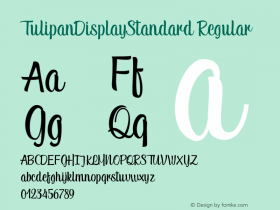 TulipanDisplayStandard