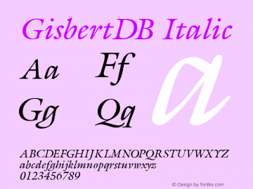 GisbertDB