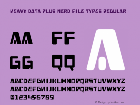 Heavy Data Plus Nerd File Types