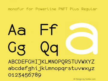 monofur for Powerline PNFT Plus