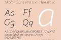 Skolar Sans Pro Ext Thin