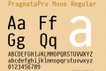 PragmataPro Mono