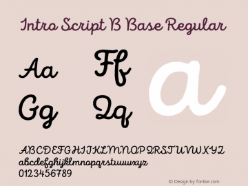 Intro Script B Base