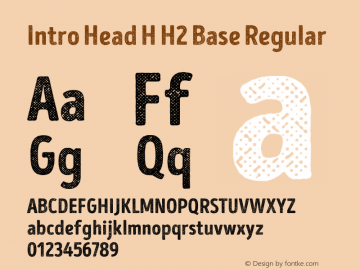 Intro Head H H2 Base