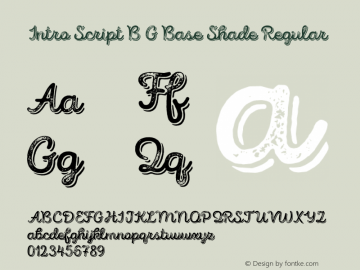 Intro Script B G Base Shade